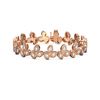 Image 3 : 7.14 ctw Diamond Bracelet 18K Rose Gold - REF-879W3H