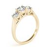 Image 2 : 1.3 ctw VS/SI Diamond 3 Stone Ring 18k Yellow Gold - REF-190W9H