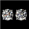 Image 1 : 2.05 ctw Certified Quality Diamond Stud Earrings 10k White Gold - REF-256H3R