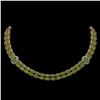 Image 1 : 37.23 ctw Tourmaline & Diamond Necklace 14K Rose Gold - REF-527F3M
