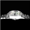 Image 3 : Rolex Men's Stainless Steel, QuickSet, Diamond Dial & Diamond Bezel