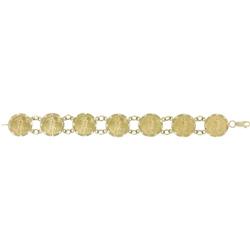 Gold Coin, Gold Bracelet