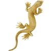 Image 1 : Ruby, Gold Lizard Brooch