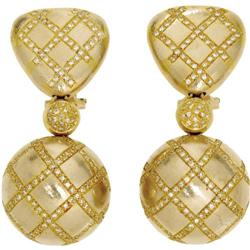 Diamond, Gold Earrings