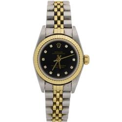 Rolex Lady's Gold, Stainless Watch