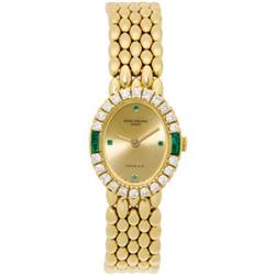 Patek Philippe Lady's Diamond, Emerald Watch