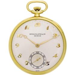 Patek Philippe Gold Openface Pocket Watch