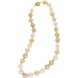 South Sea Cultured Pearl, Gold Necklace