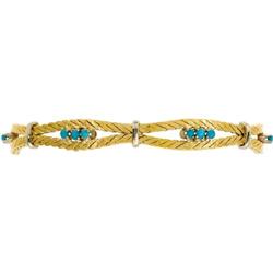 Turquoise, Gold Bracelet, Tiffany & Co.