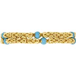 Turquoise, Gold Bracelet, Tiffany & Co.