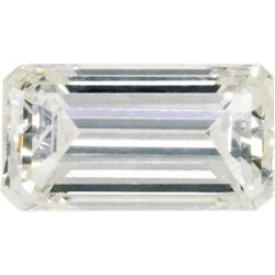 Unmounted Emerald-Cut Diamond 1.34 cts