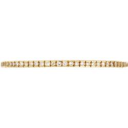Diamond, Gold Tennis Bracelet