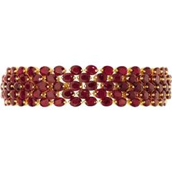 Ruby, Gold Bracelet