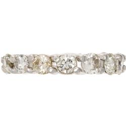 Diamond, Platinum Eternity Band