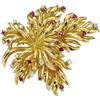 Image 1 : Diamond, Ruby, Gold Brooch, Tiffany & Co.