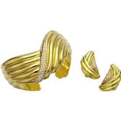 Diamond, Gold Jewelry Suite, Van Cleef & Arpels
