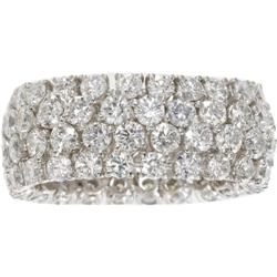 Diamond, White Gold Eternity Band