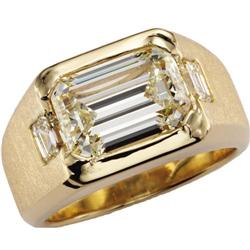 Gentleman's Diamond, Gold Ring