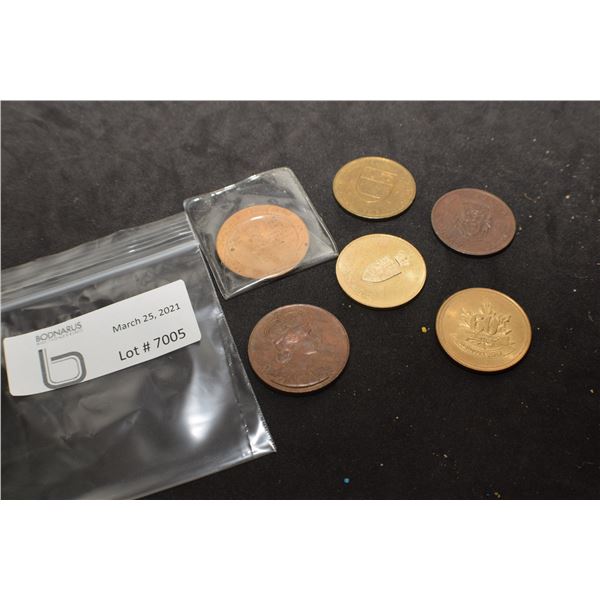 OLDER CANADIAN TOKENS