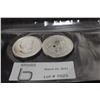 Image 1 : 2 TIMES THE MONEY $  5 DOLLAR STERLING SILVER 1 OZ. CANADA COIN
