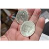 Image 2 : 2 TIMES THE MONEY $  5 DOLLAR STERLING SILVER 1 OZ. CANADA COIN