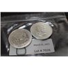 Image 1 : 2 TIMES THE MONEY $  5 DOLLAR STERLING SILVER 1 OZ. CANADA COIN