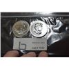 Image 1 : 2 TIMES THE MONEY $  5 DOLLAR STERLING SILVER 1 OZ. CANADA COIN