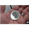 Image 3 : 2 TIMES THE MONEY $  5 DOLLAR STERLING SILVER 1 OZ. CANADA COIN