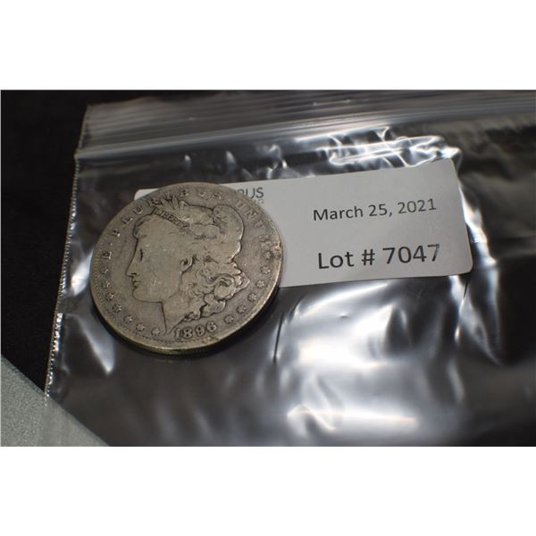 1896 USA SILVER DOLLAR