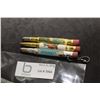 Image 1 : BULLET ADVERTISING PENCIL LOT OF 3
