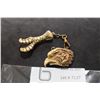 Image 2 : FOE ELKS CARVED EAGLE FOB / BROKEN CLAW