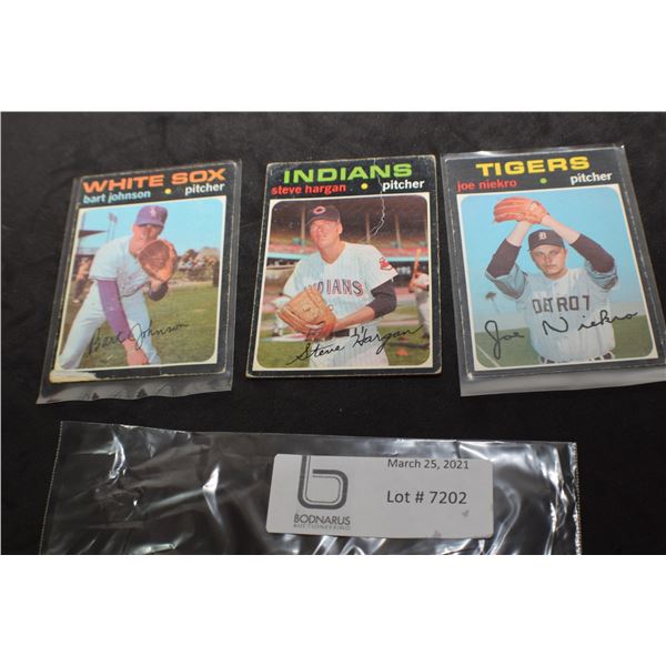 1971 BASEBALL CARDS