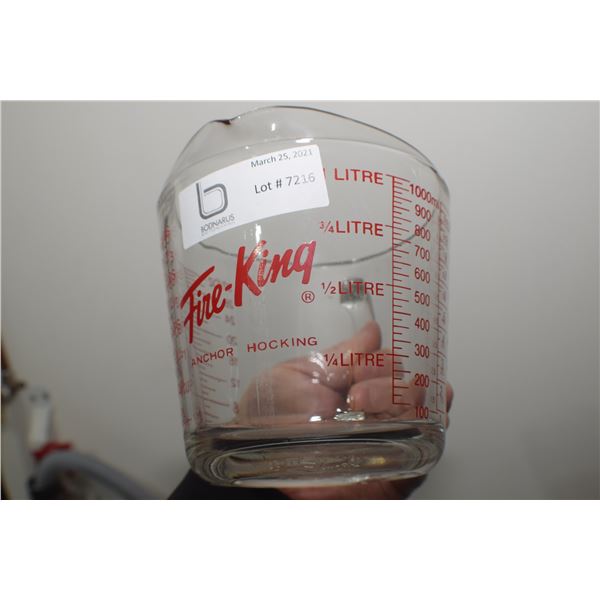 FIREKING 4 CUP MEASURING PITCHER