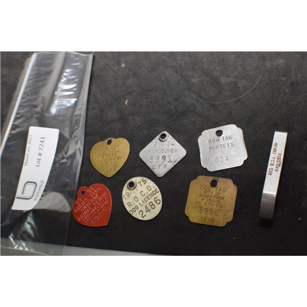 DOG TAGS LOT