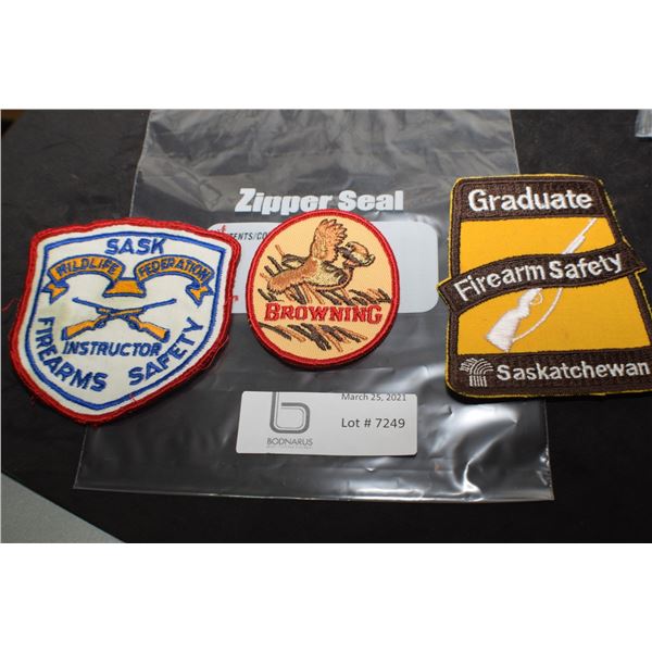 SASKATCHEWAN WILDLIFE FEDERATION PATCHES