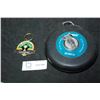 Image 1 : TAPE MEASURE AND SASK ROUGHRIDER KEYCHAIN