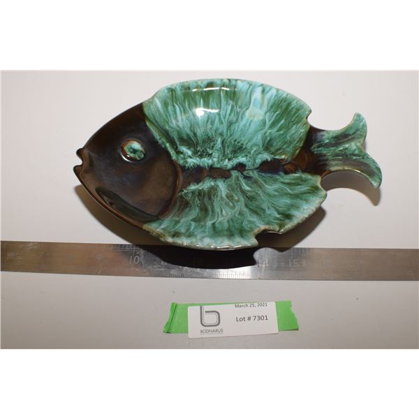 Blue Mountain Pottery Fish Ashtray