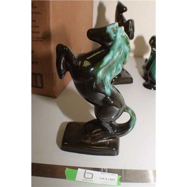 Blue Mountain Pottery Horse Statue