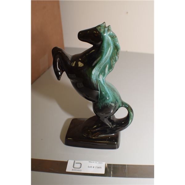 Blue Mountain Pottery Horse Statue