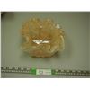 Image 1 : HEAVY FANCY GLASS BOWL 8 IN WIDE