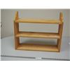 Image 1 : WOODEN SHELF 24 IN WIDE X 7 1/4 IN DEEP IN HIGH