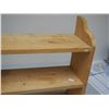Image 3 : WOODEN SHELF 24 IN WIDE X 7 1/4 IN DEEP IN HIGH