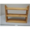 Image 4 : WOODEN SHELF 24 IN WIDE X 7 1/4 IN DEEP IN HIGH