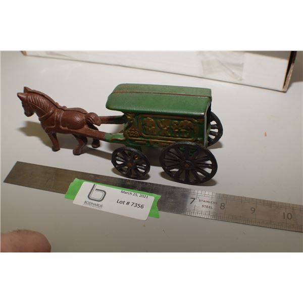 Cast Iron Mail Wagon