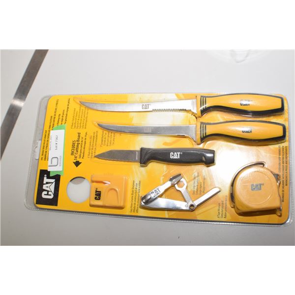 CAT 7Pc Tackle Box Fillet Set