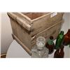 Image 2 : Antique Egg Crate and Booze Bottles