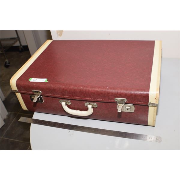 Hard Body Vintage Suitcase