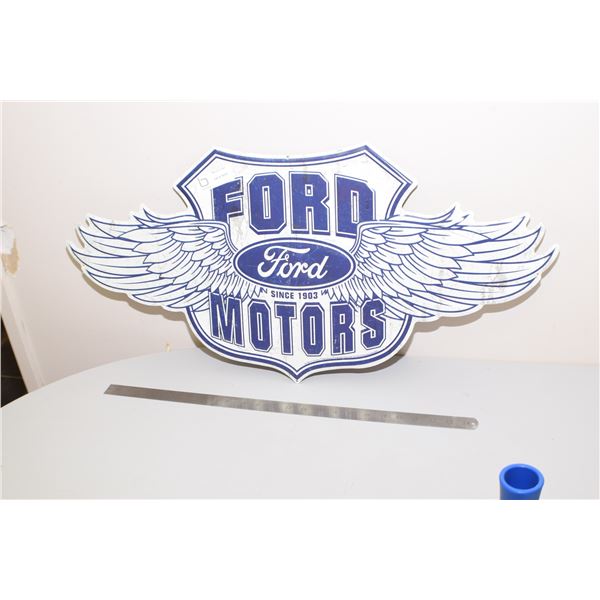 Large Tin Ford Sign