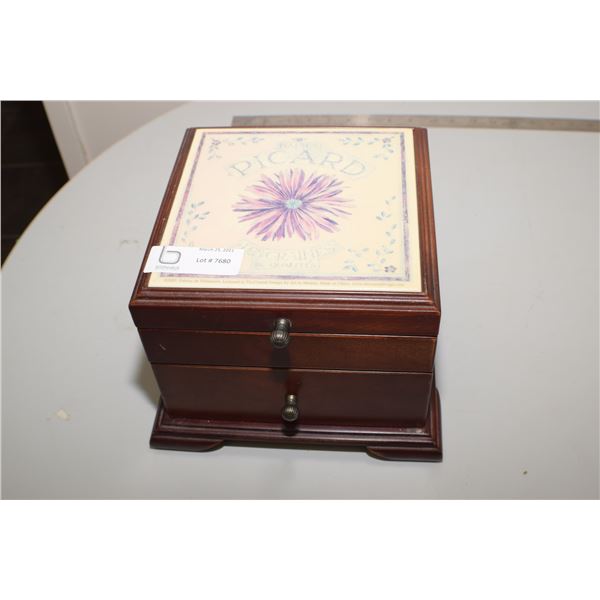 Jewelry Box Tile Top