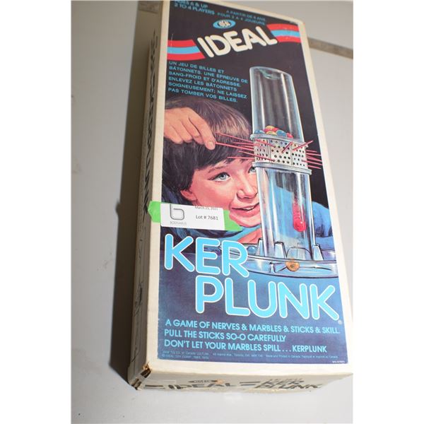 1981 Ker Plunk Game